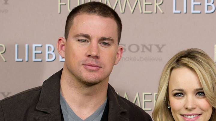 Channing Tatum With Rachel McAdams At Event Photoshoot